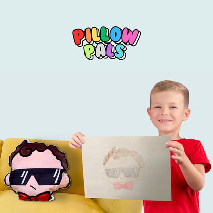 Turn Drawings Into A Pillow Pal